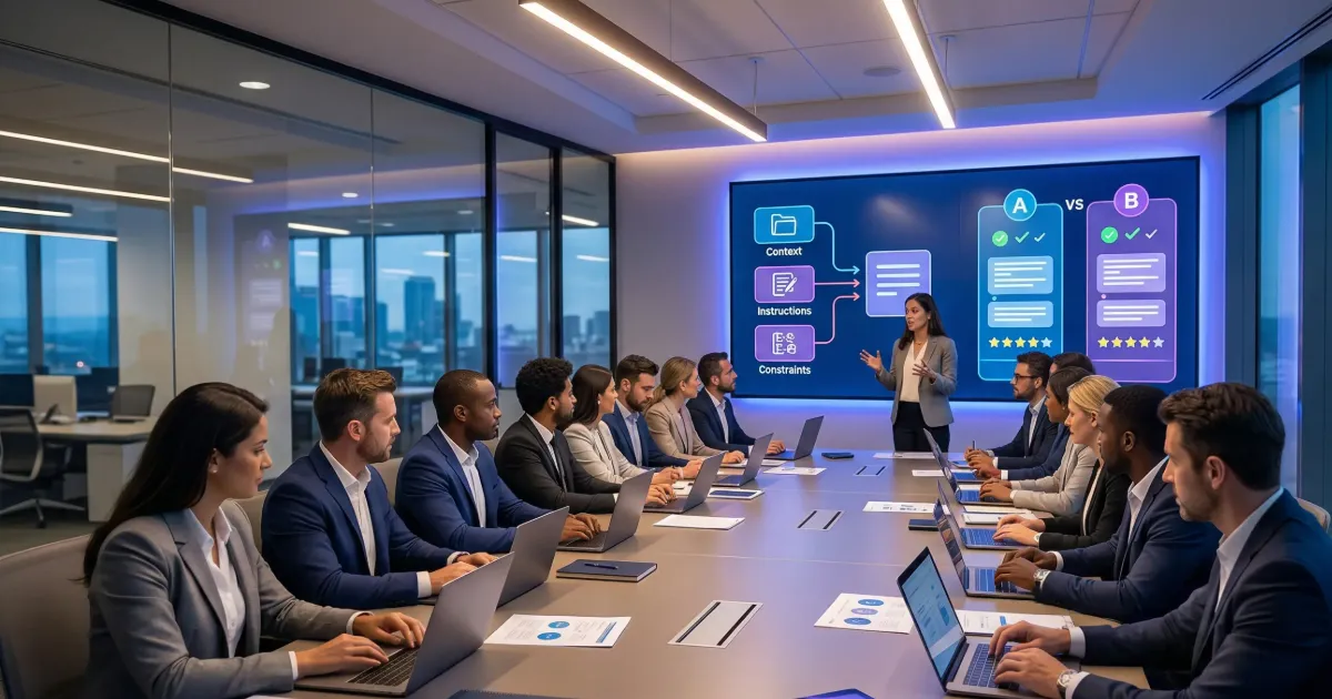 Prompt Engineering Eğitimi Nedir? Ekiplerin Yapay Zekadan Daha Doğru Sonuç Almasını Sağlayan 7 Kritik Kazanım