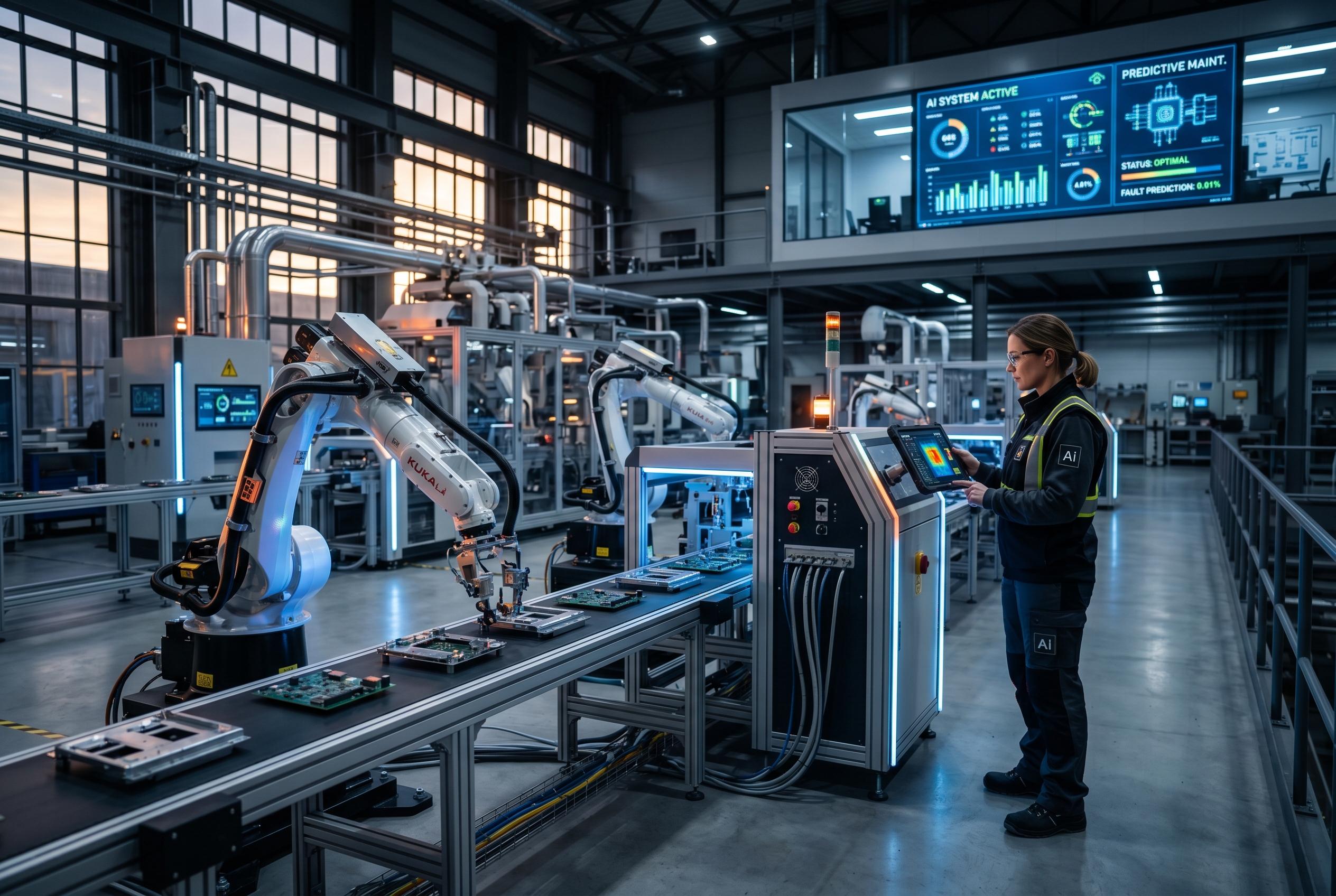Otonom Üretimin Geleceği: Fabrikalarda Kestirimci Bakım ve Yapay Zeka Devrimi
